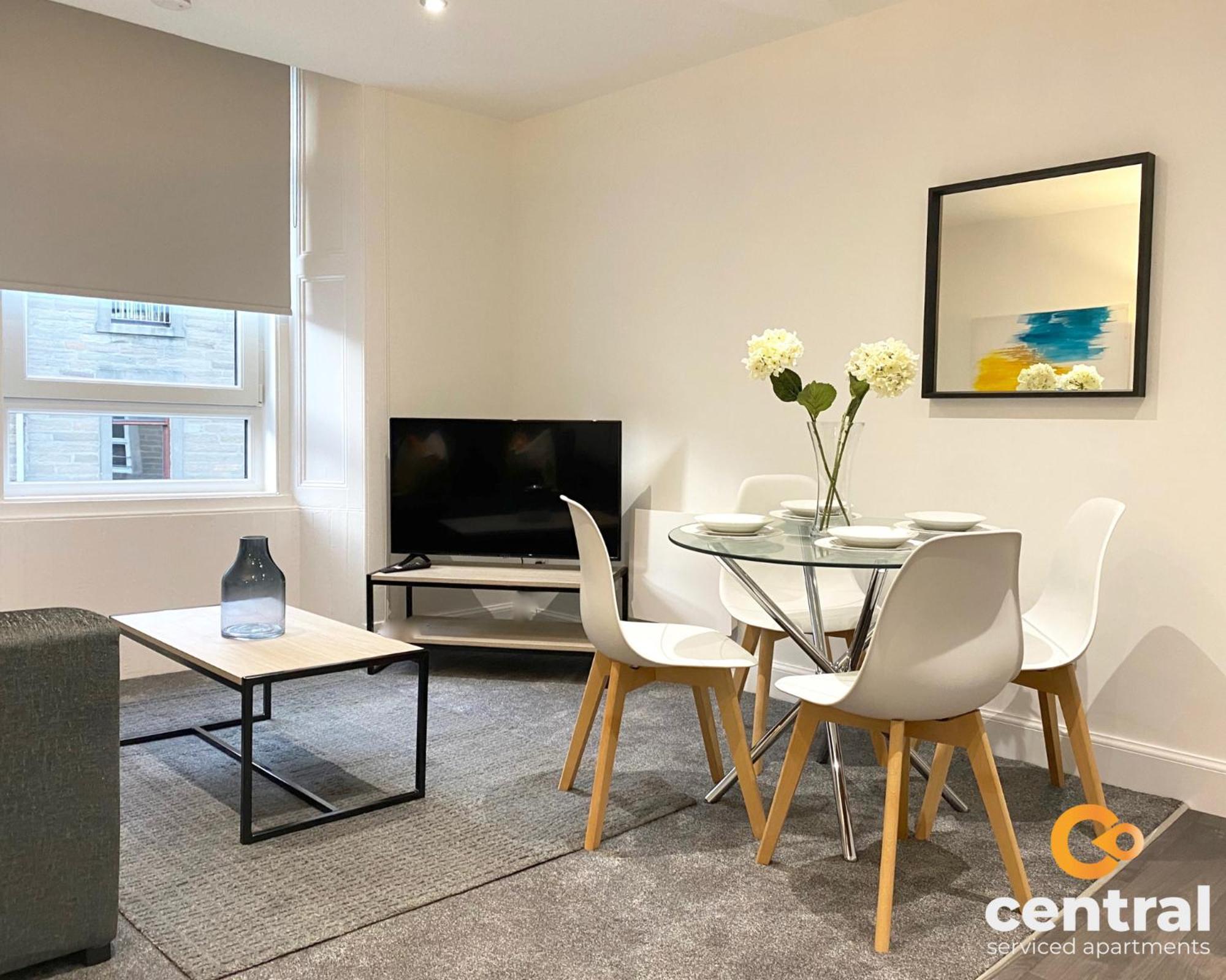 Central Serviced Apartments - Modern 1 Bedroom - Free Street Parking - Close To University Of Dundee - Weekly-Monthly Stay Offers - Wi-Fi - Student Relocation Or Temporary Stay Favourite ภายนอก รูปภาพ